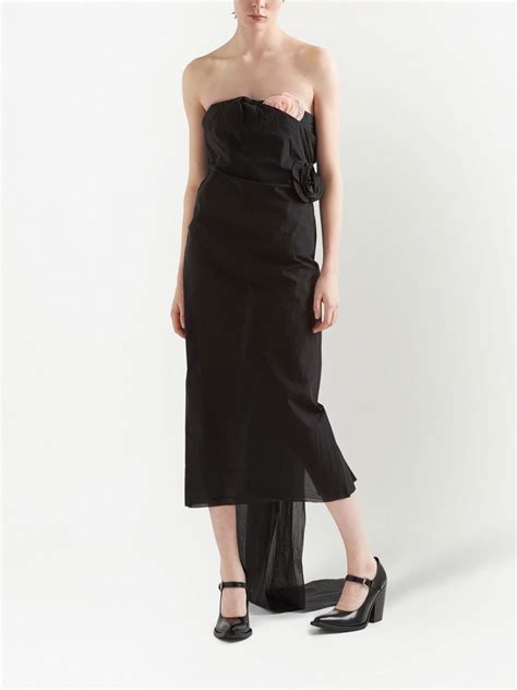 prada strapless dress|prada dress for women.